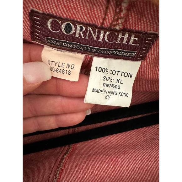 VTG 90's LONG Canvas COLOR BLOCK Duffel Coat Hip Hop Hooded COLORFUL Heavy - Picture 13 of 14